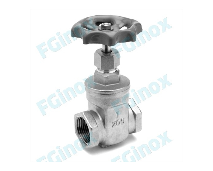 Stainless steel gate valve RO BSP 1/2''